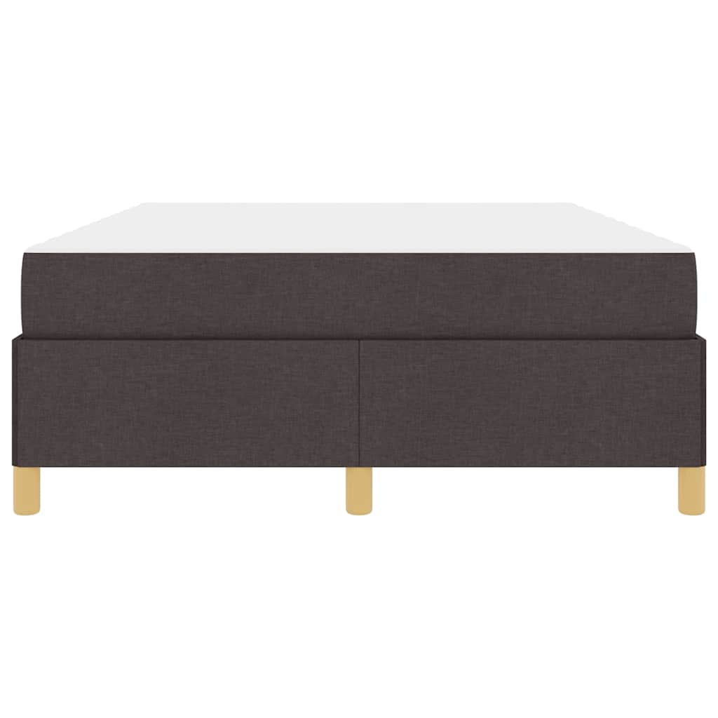 Struttura del letto Marrone Scuro 140 x 200 cm Tessuto | homemem39