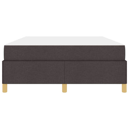 Struttura del letto Marrone Scuro 140 x 200 cm Tessuto | homemem39