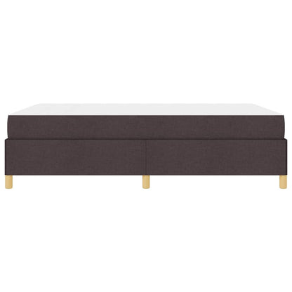 Struttura del letto Marrone Scuro 160 x 200 cm Tessuto | homemem39