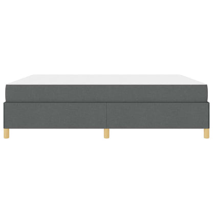 Letto a molle Grigio scuro e bianco e grigio scuro 180 x 200 cm - homemem39