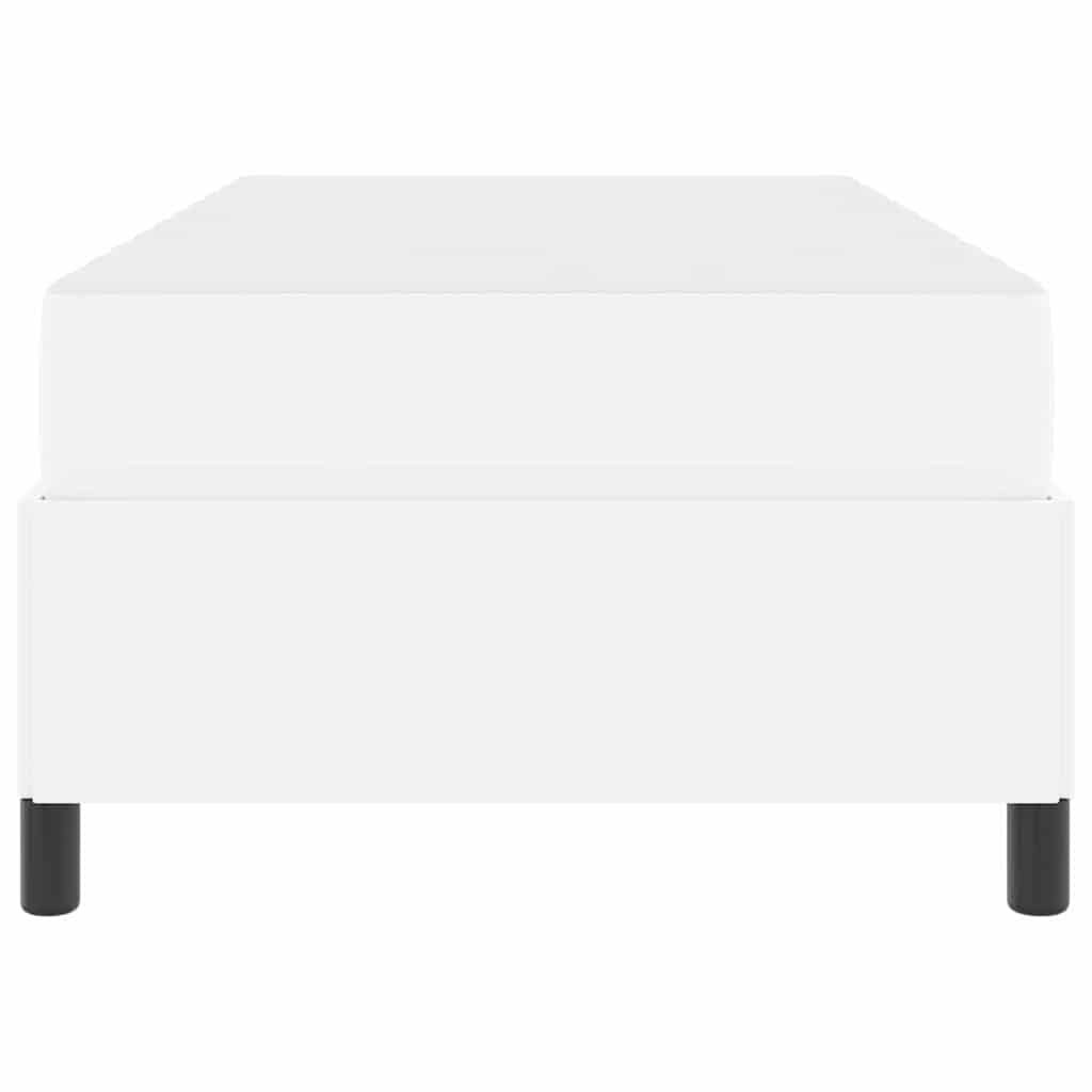Struttura letto con materasso con materasso Bianco 90 x 190 cm - homemem39