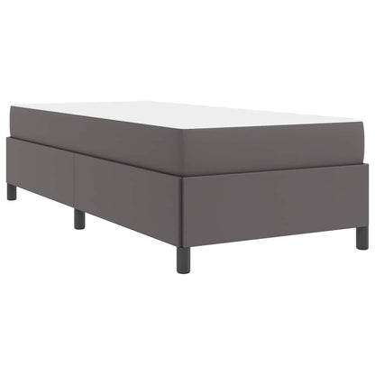 Struttura letto con materasso con materasso Grigio 90 x 190 cm - homemem39
