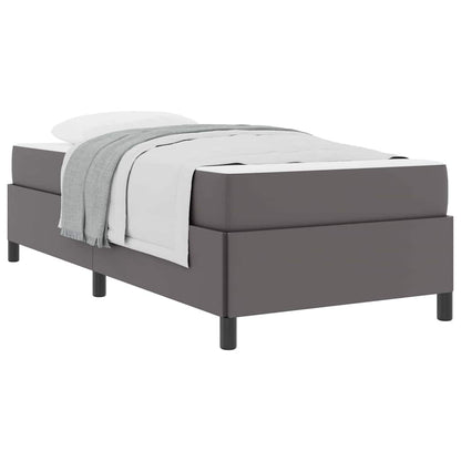 Struttura letto con materasso con materasso Grigio 90 x 190 cm - homemem39