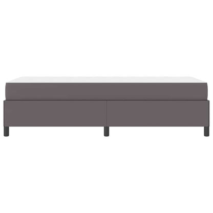 Struttura del letto con materasso Grigio 90 x 200 cm Tessuto | homemem39