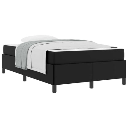 Struttura del letto con materasso Nero 120 x 190 cm Tessuto | homemem39