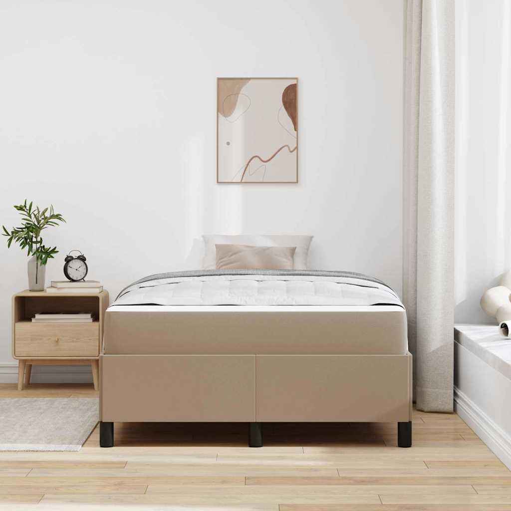 Struttura letto con materasso Cappuccino 120 x 190 cm - homemem39