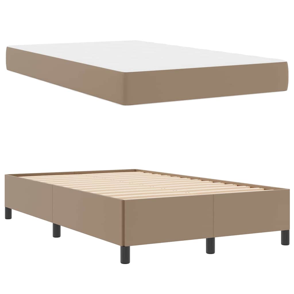 Struttura letto con materasso Cappuccino 120 x 190 cm - homemem39