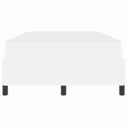 Struttura del letto con materasso Bianco 120 x 200 cm Tessuto | homemem39