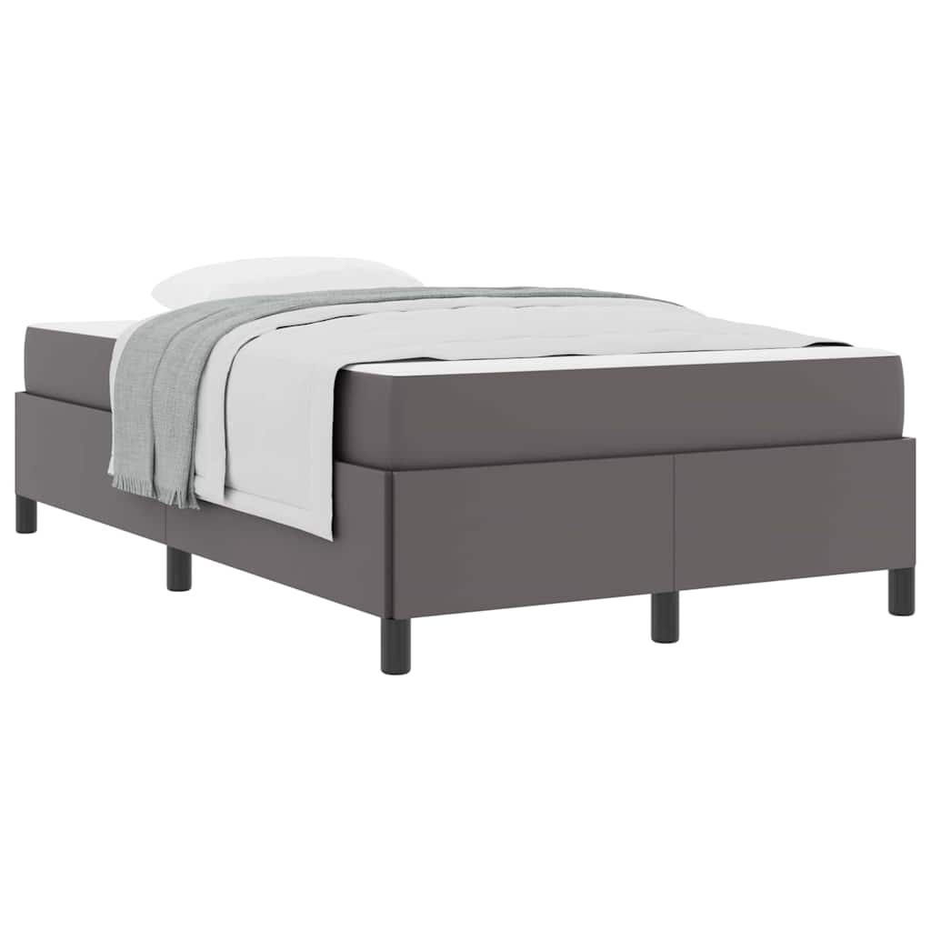 Struttura letto con materasso con materasso Grigio 120 x 200 cm - homemem39