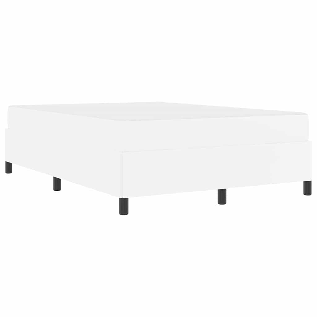 Struttura letto con materasso con materasso Bianco 140 x 190 cm - homemem39