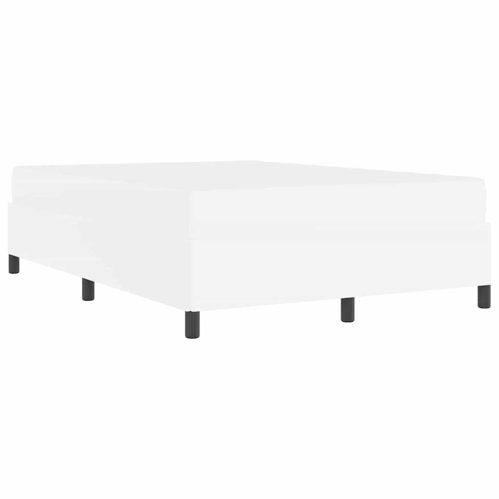 Struttura letto con materasso con materasso Bianco 140 x 190 cm - homemem39