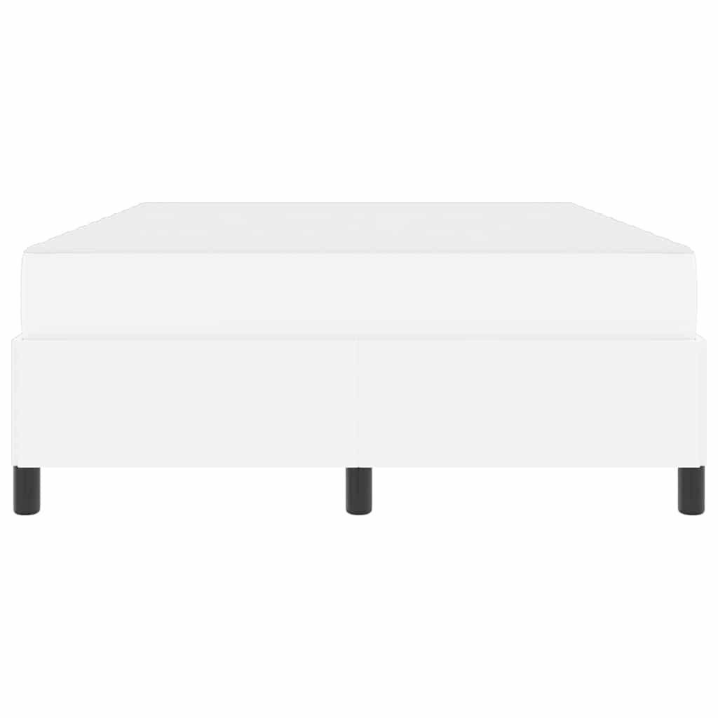 Struttura letto con materasso con materasso Bianco 140 x 190 cm - homemem39