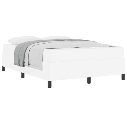 Struttura letto con materasso con materasso Bianco 140 x 190 cm - homemem39