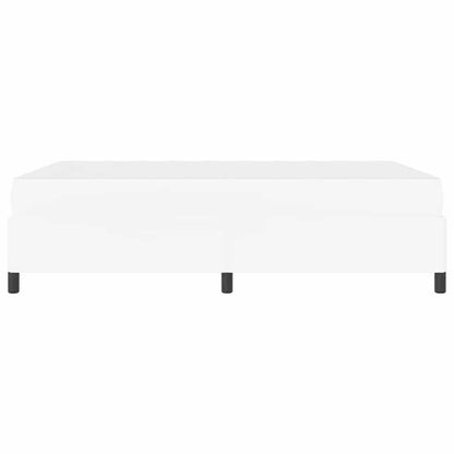 Struttura letto con materasso con materasso Bianco 140 x 190 cm - homemem39