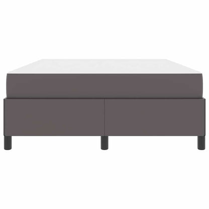 Struttura letto con materasso con materasso Grigio 140 x 190 cm