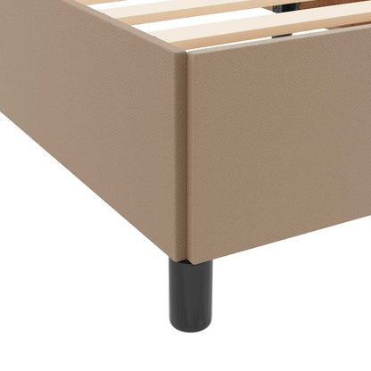 Struttura letto con materasso Cappuccino 140 x 190 cm