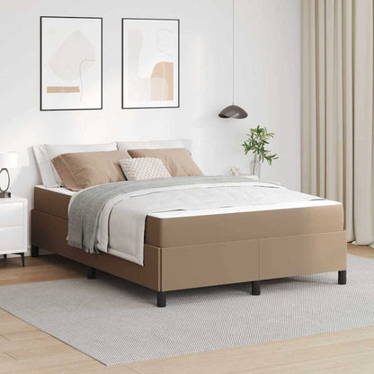 Struttura letto con materasso Cappuccino 140 x 190 cm - homemem39
