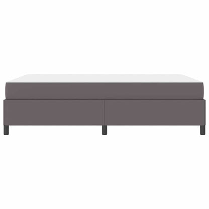Struttura del letto con materasso Grigio 160 x 200 cm Tessuto | homemem39
