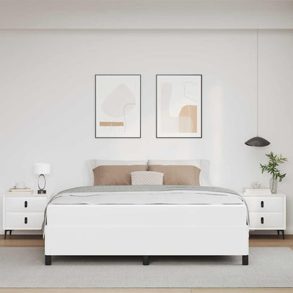 Struttura letto con materasso con materasso Bianco 180 x 200 cm