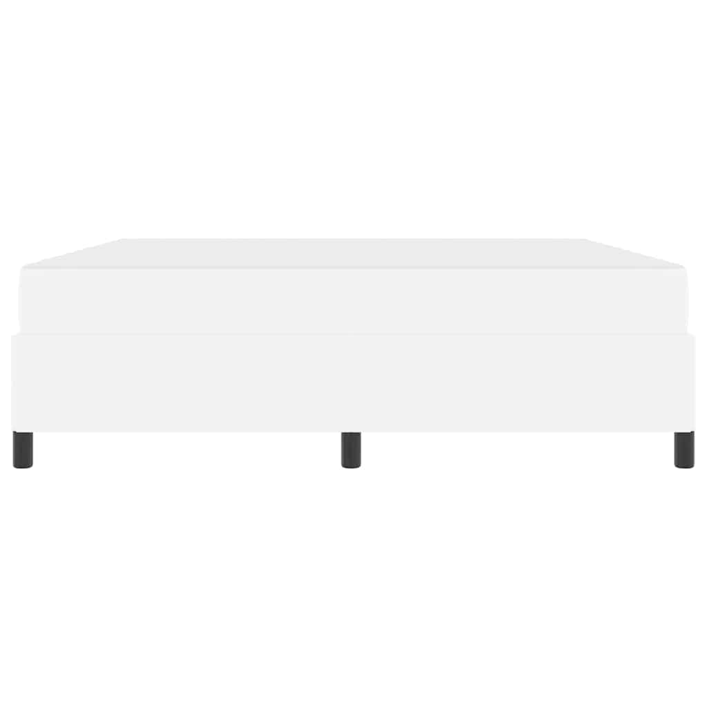 Struttura letto con materasso con materasso Bianco 180 x 200 cm - homemem39