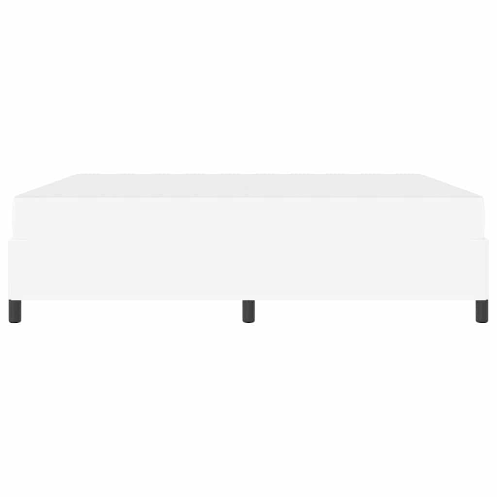 Struttura letto con materasso con materasso Bianco 180 x 200 cm - homemem39