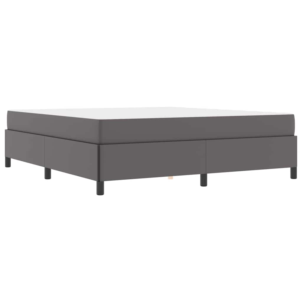 Struttura letto con materasso con materasso Grigio 180 x 200 cm