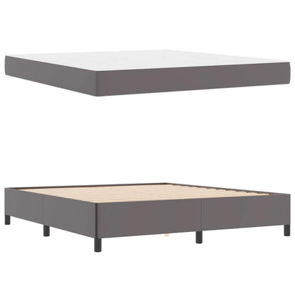 Struttura letto con materasso con materasso Grigio 180 x 200 cm