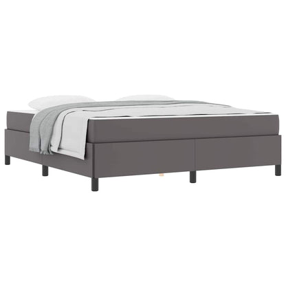 Struttura letto con materasso con materasso Grigio 180 x 200 cm - homemem39
