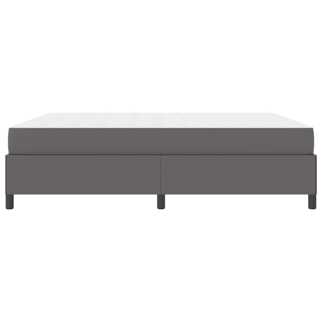 Struttura letto con materasso con materasso Grigio 180 x 200 cm