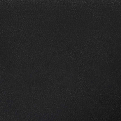 Struttura del letto con materasso Nero 200 x 200 cm Tessuto | homemem39