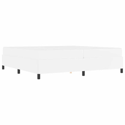 Struttura letto con materasso con materasso Bianco 200 x 200 cm - homemem39