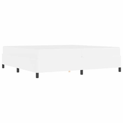 Struttura letto con materasso con materasso Bianco 200 x 200 cm - homemem39