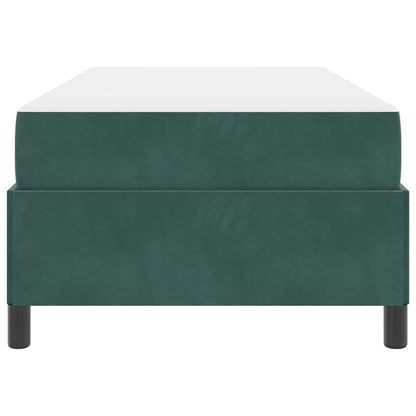 Struttura del letto Verde scuro, Verde e Bianco 90 x 190 cm - homemem39