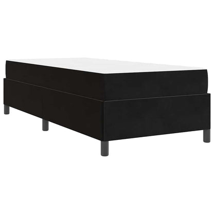 Struttura del letto Nero e Bianco e Nero 90 x 200 cm Velluto - homemem39