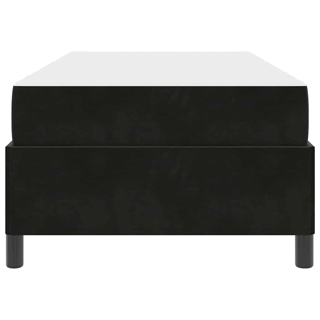 Struttura del letto Nero e Bianco e Nero 90 x 200 cm Velluto - homemem39