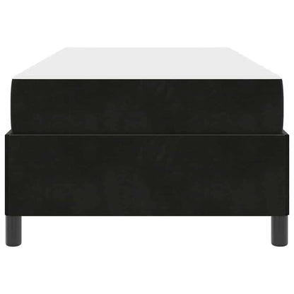 Struttura del letto Nero e Bianco e Nero 90 x 200 cm Velluto - homemem39