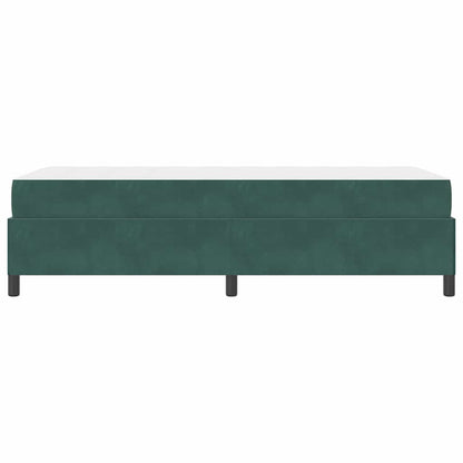 Struttura del letto Verde scuro, Verde e Bianco 100 x 200 cm