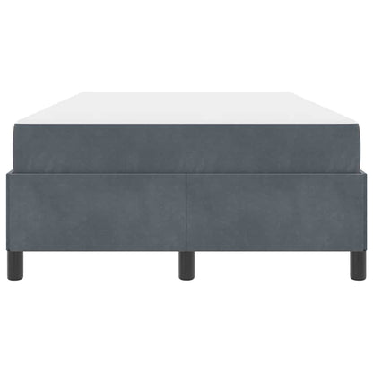 Struttura del letto Grigio scuro, Grigio e Bianco 120 x 200 cm - homemem39