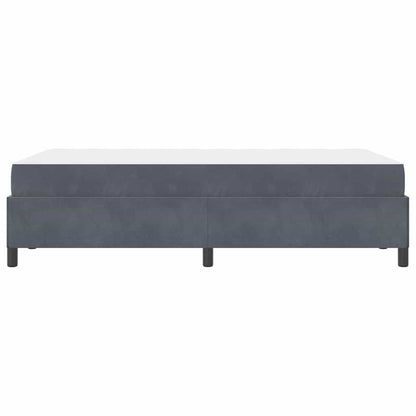 Struttura del letto Grigio scuro, Grigio e Bianco 120 x 200 cm