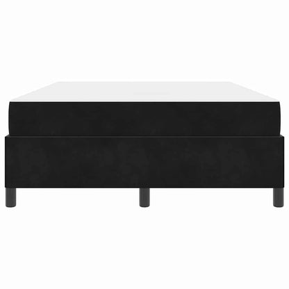Struttura del letto Nero e Bianco 140 x 200 cm Velluto