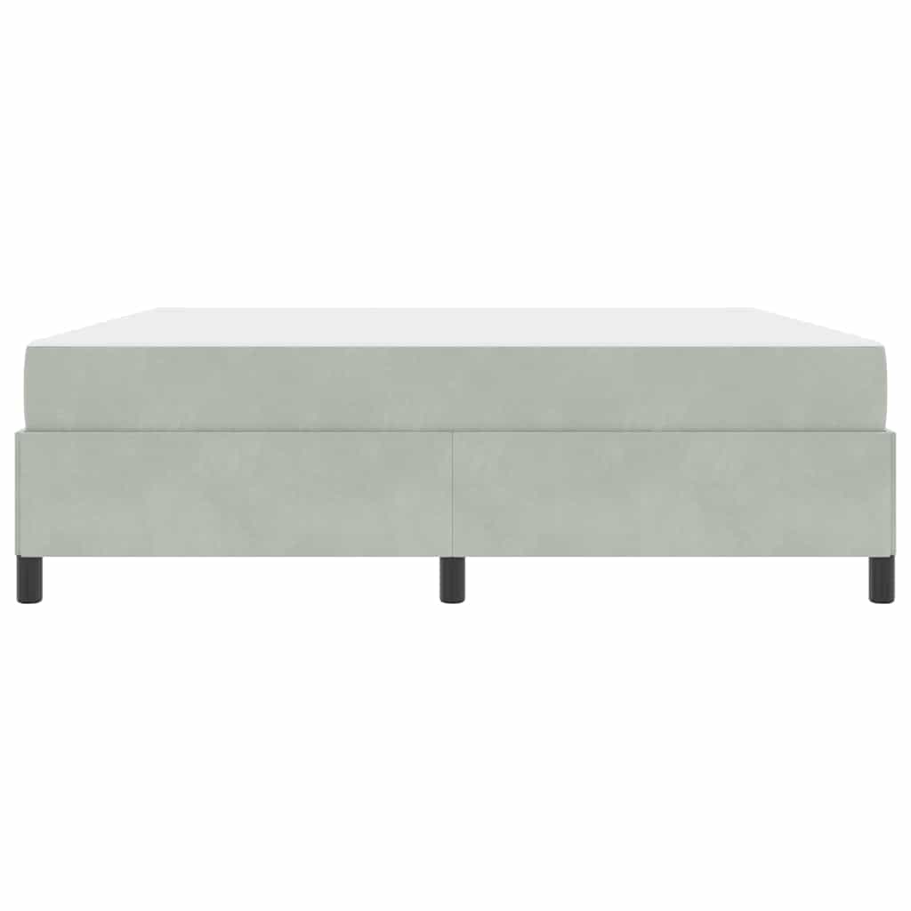 Struttura del letto Grigio chiaro, Grigio e Bianco 180 x 200 cm - homemem39