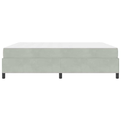 Struttura del letto Grigio chiaro, Grigio e Bianco 180 x 200 cm - homemem39