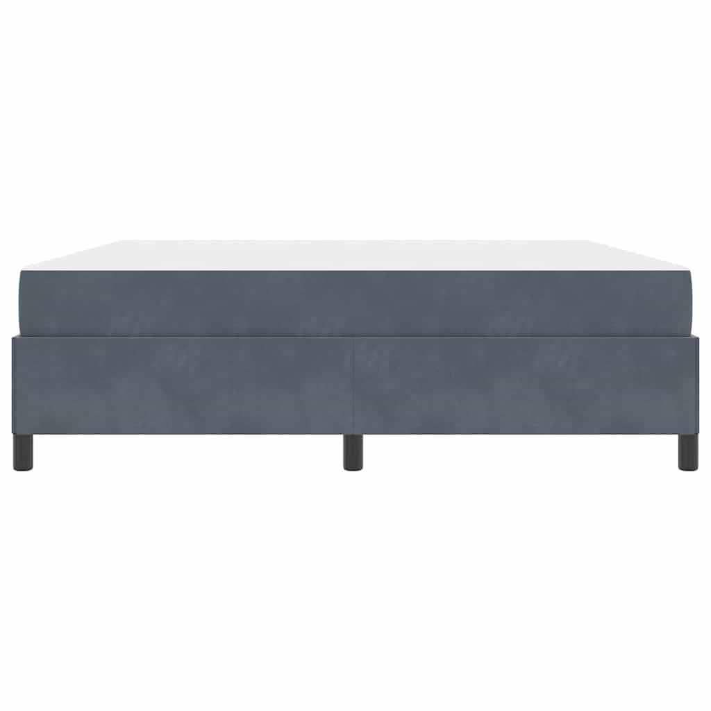 Struttura del letto Grigio scuro, Grigio e Bianco 180 x 200 cm - homemem39