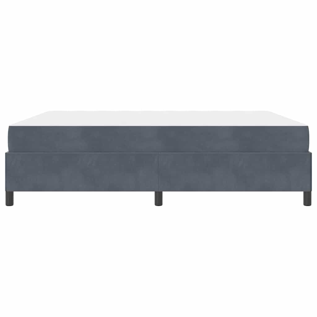 Struttura del letto Grigio scuro, Grigio e Bianco 180 x 200 cm - homemem39