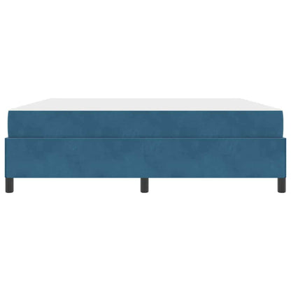 Struttura del letto Blu Scuro 180 x 200 cm Tessuto