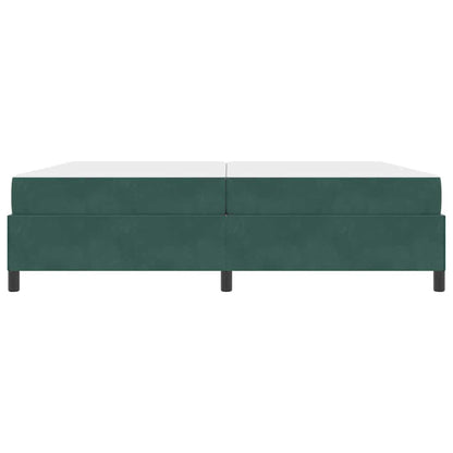 Struttura del letto Verde scuro, Verde e Bianco 200 x 200 cm