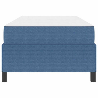 Struttura del letto Blu 80 x 200 cm Tessuto in velluto a coste