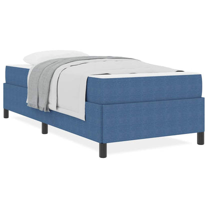 Struttura del letto Blu 80 x 200 cm Tessuto in velluto a coste