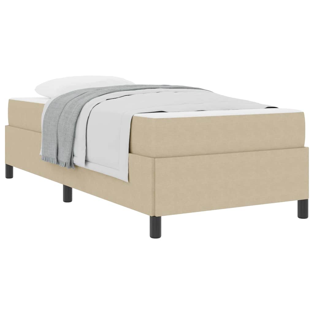 Struttura del letto Verde grigio chiaro 90 x 190 cm