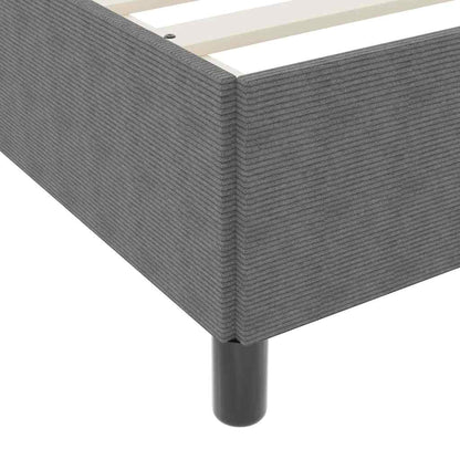 Struttura del letto Grigio chiaro 90 x 200 cm Tessuto | homemem39